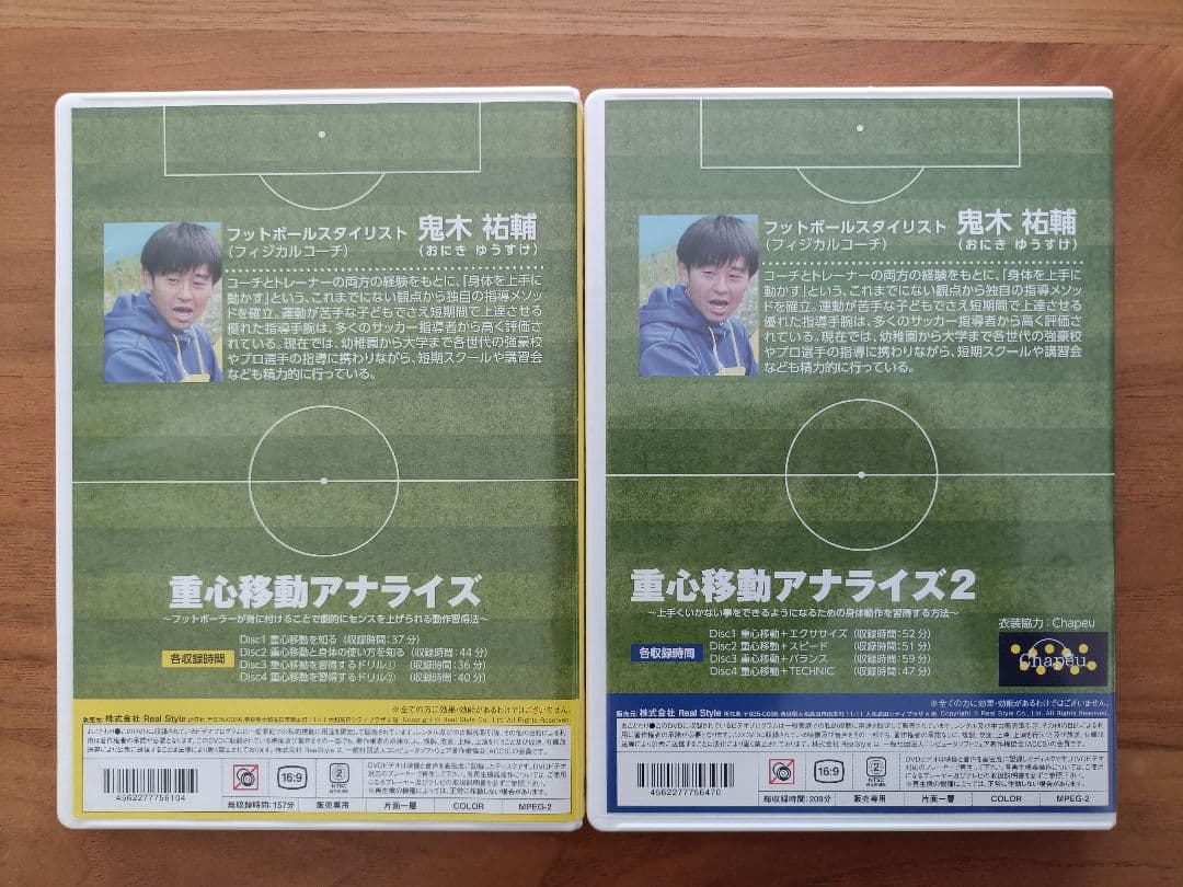 重心移動アナライズ 2セット8DVD