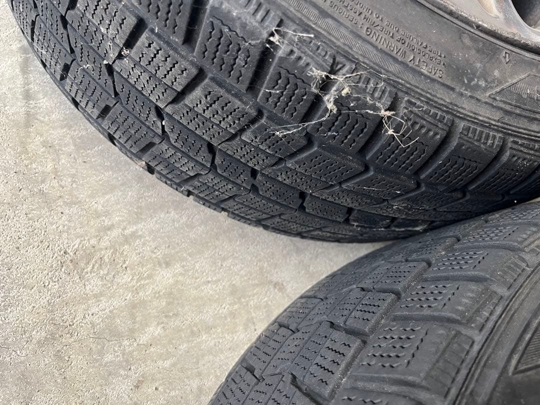 17インチ アリスト300v純正5スポークホイールセット