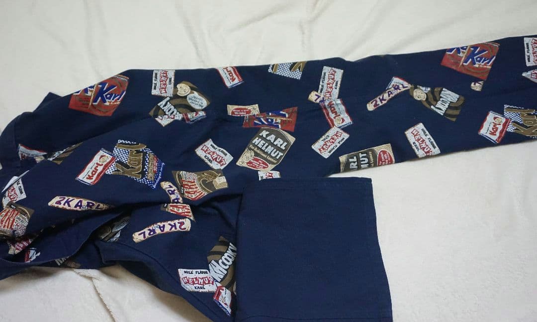 Karl Helmut カールヘルム パンツ ワッペン柄 ペインター ワーク M