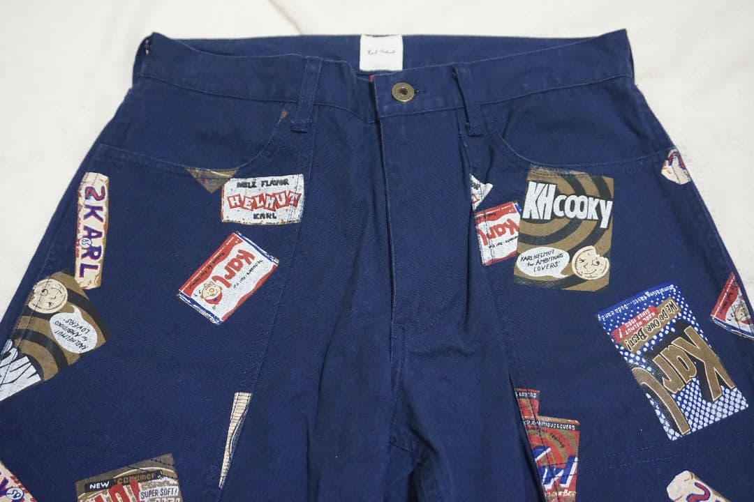 Karl Helmut カールヘルム パンツ ワッペン柄 ペインター ワーク M