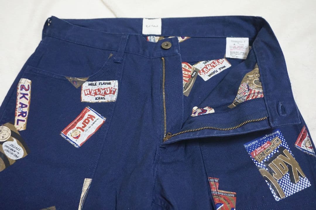 Karl Helmut カールヘルム パンツ ワッペン柄 ペインター ワーク M