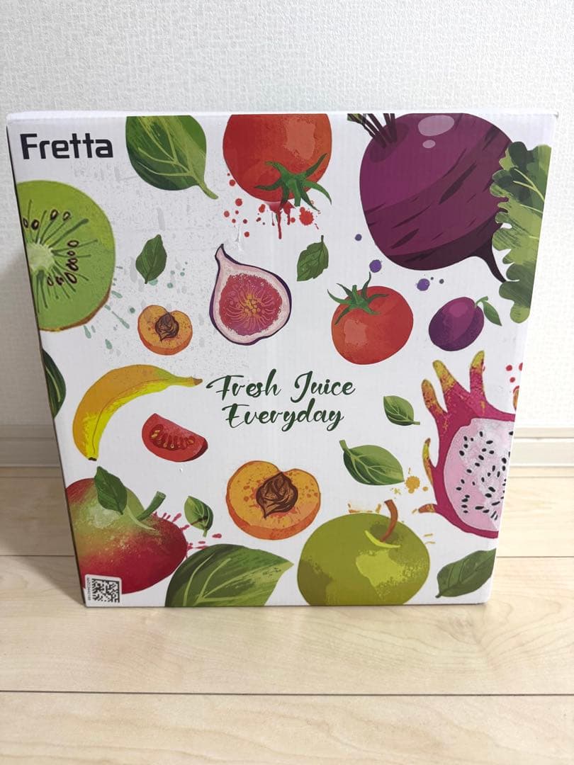 細かくカット不要❣️スロージューサー　1L 大容量　投入口10.8cm