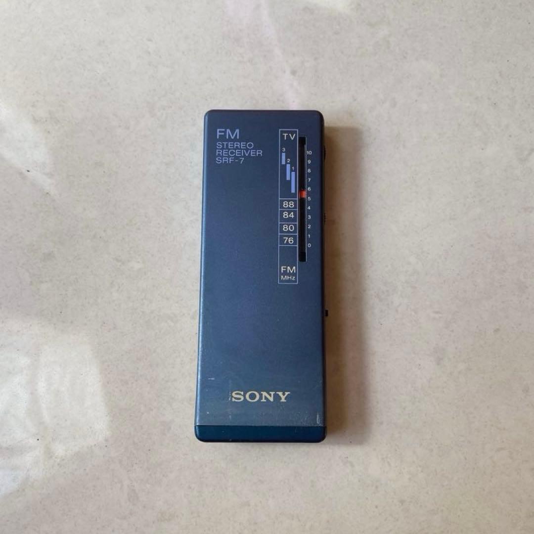 SONY FMステレオ受信機 SRF-7