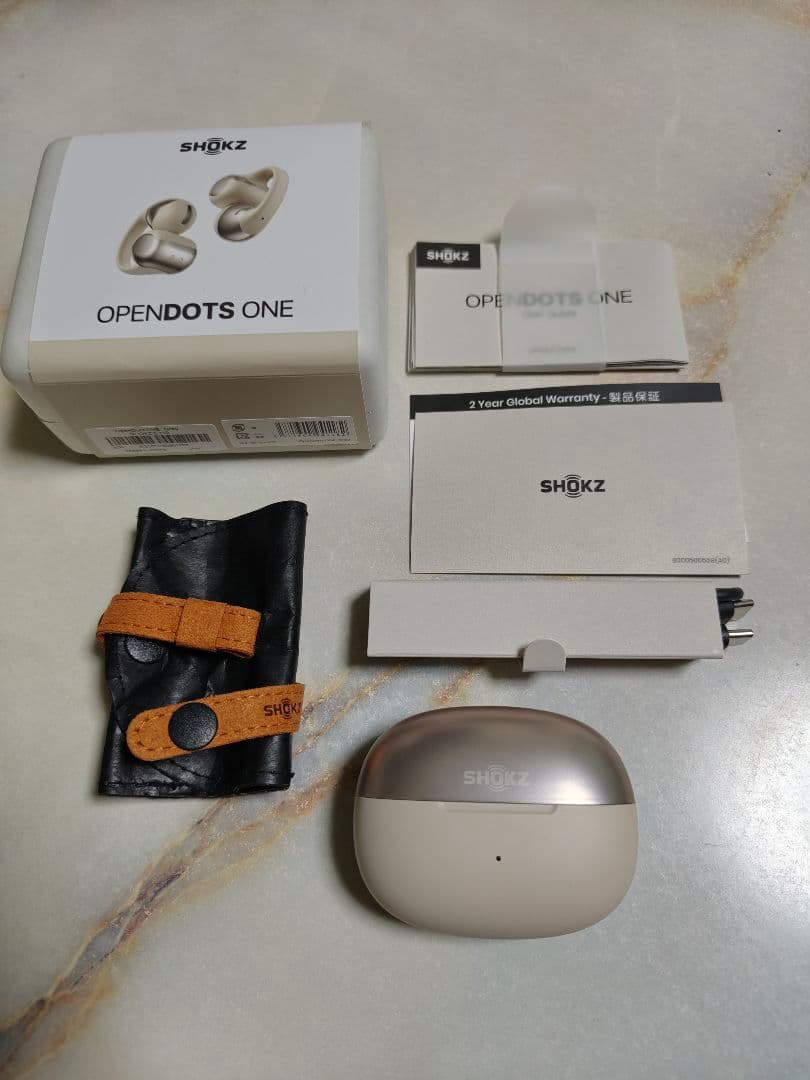 SHOKZ OPENDOTS ONE イヤーカフ式ワイヤレスイヤホン