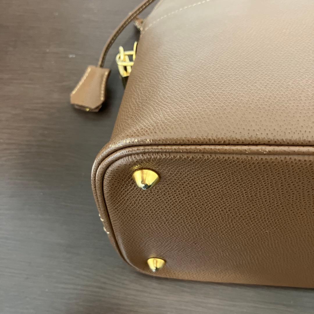 【HI-CLASS（ハイクラス）】レザーハンドバッグ／ショルダーストラップ付き