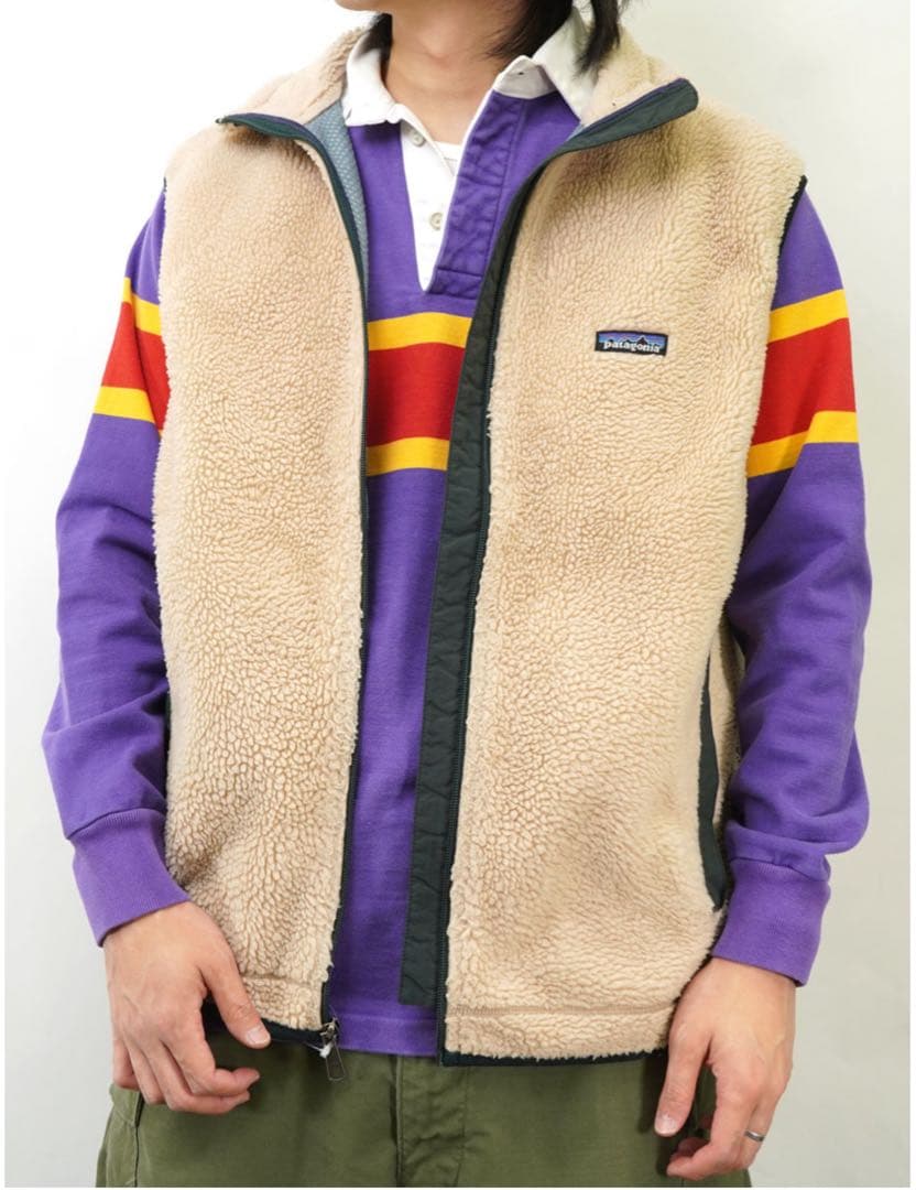 1997, パタゴニア レトロ X フリース ナチュラル ハンター 初期タイプ