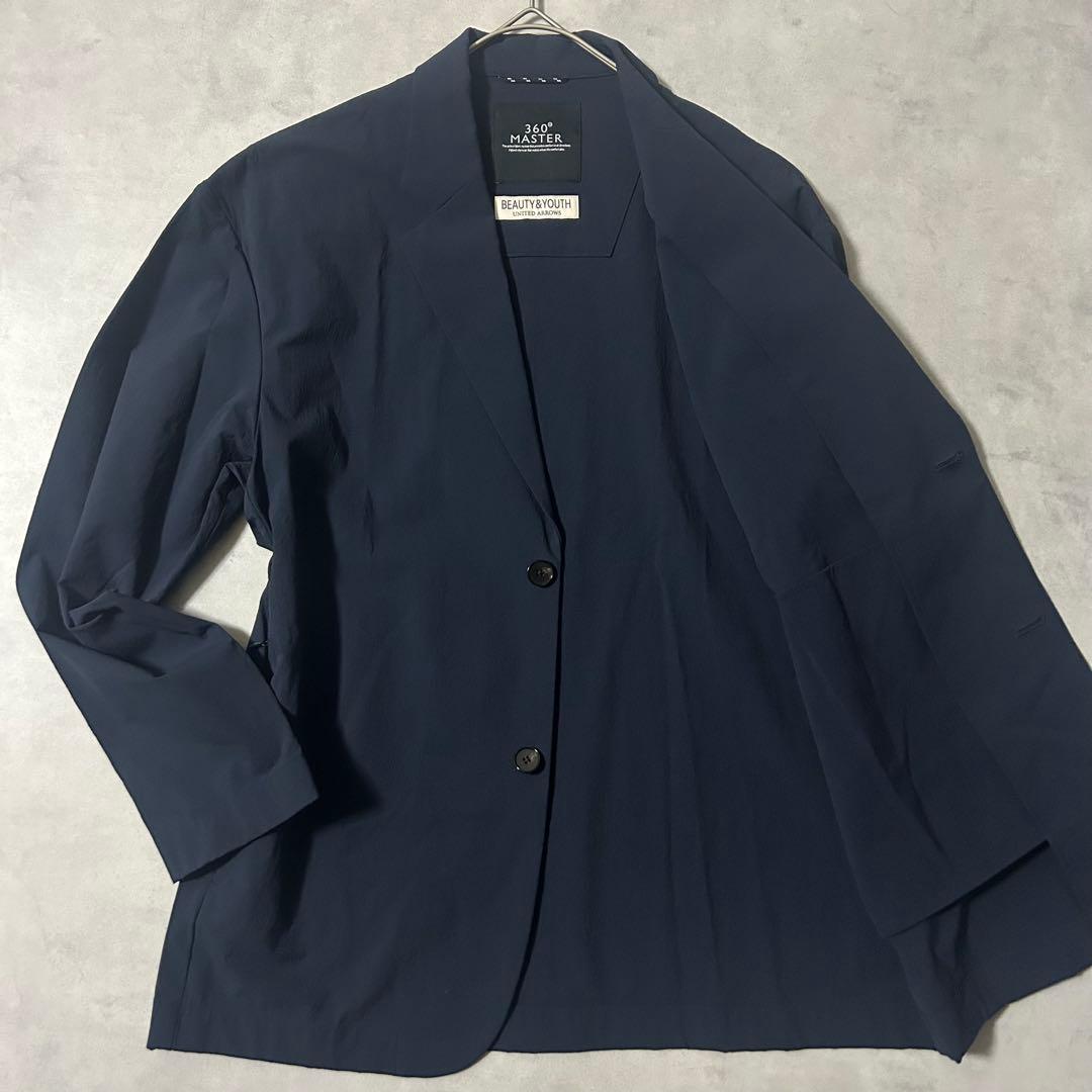 ビューティーアンドユース 360°MASTER テーラードジャケット 2B 伸縮