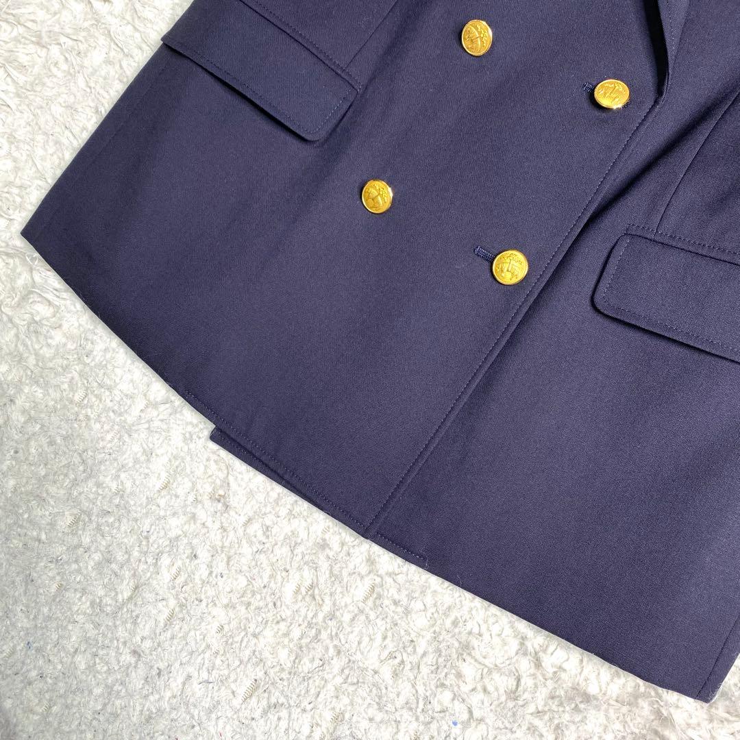美品✨ブルックスブラザーズ テーラード 紺ブレ ダブル 金ボタン