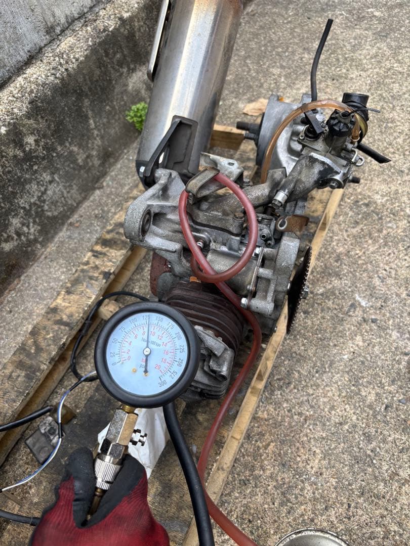 S*o様 ライブディオ　AF34・AF35 クランクベアリング交換済みエンジン。