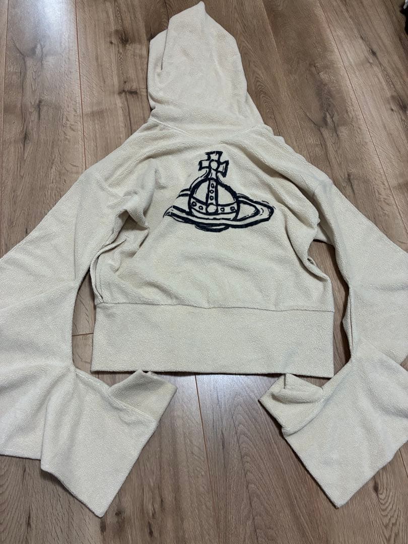 ヴィヴィアンウエストウッド　レッドレーベル　変形袖　パーカー　レア　オーブ