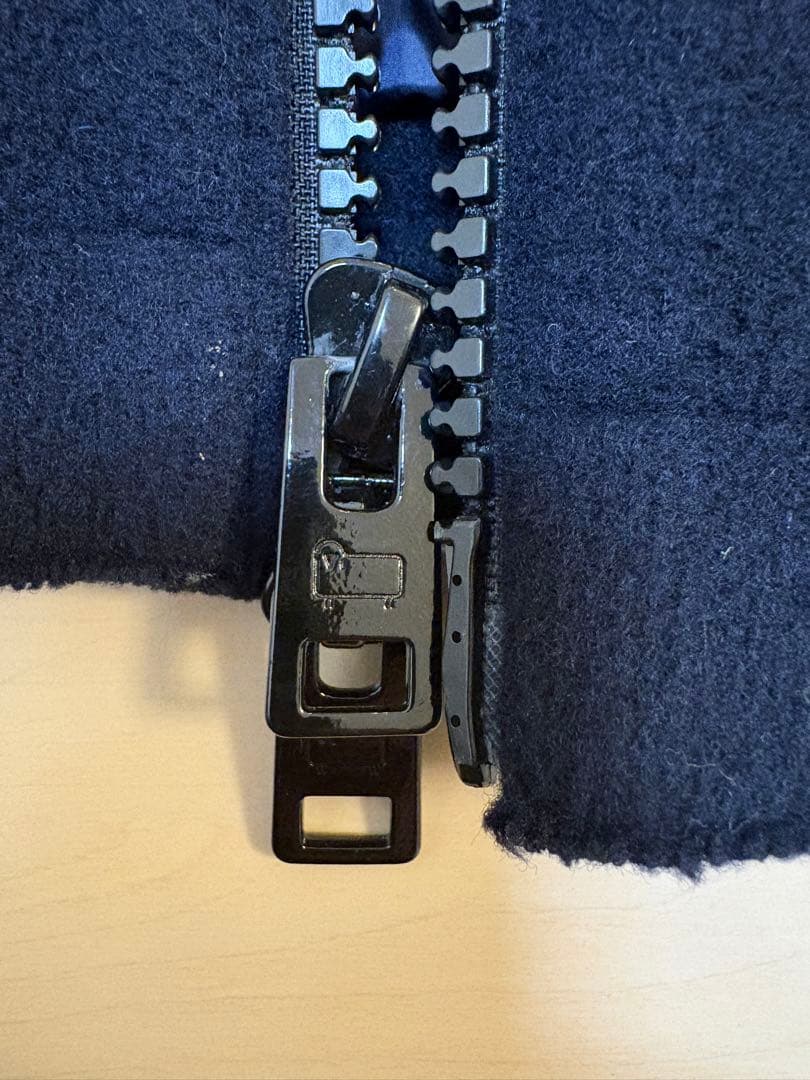 woolrich なかわたダウン90% メンズ　M クロとネイビーの間