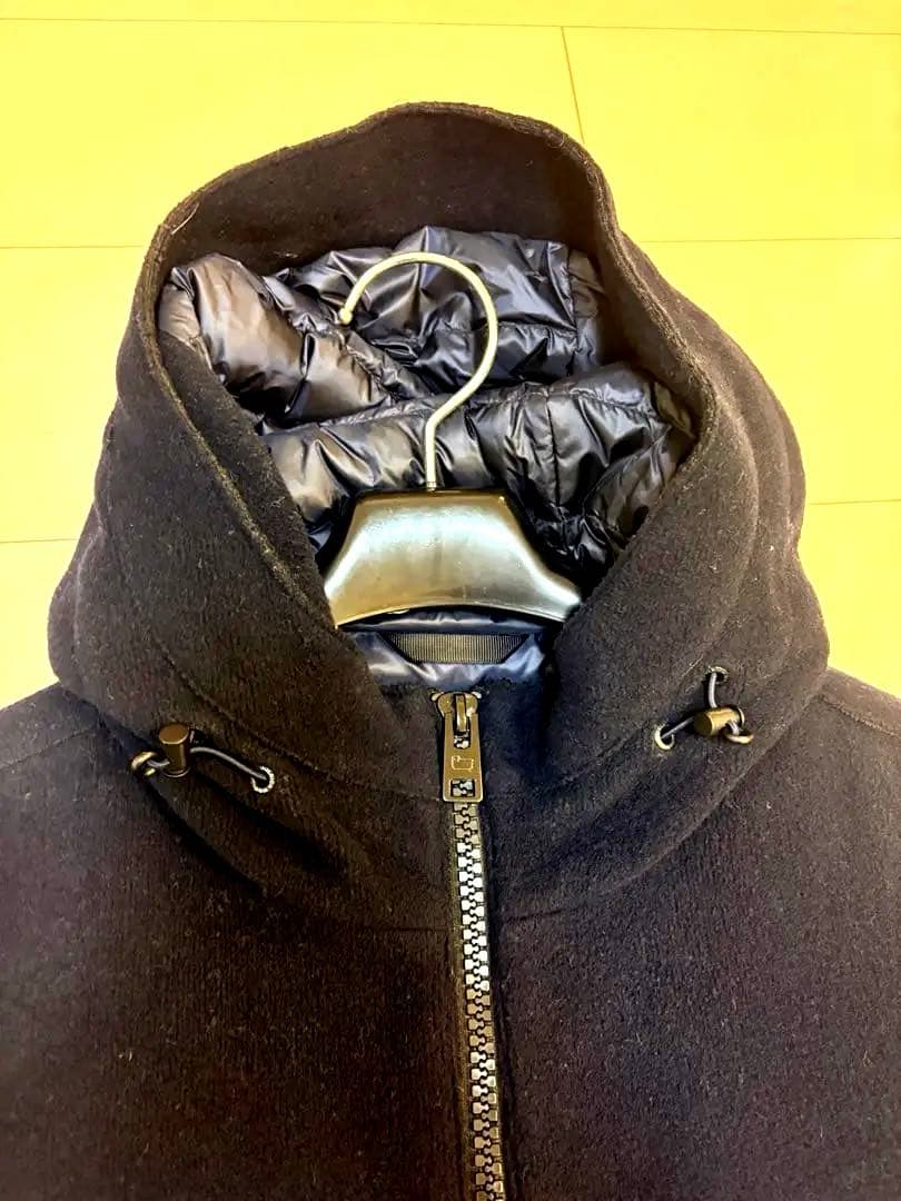 woolrich なかわたダウン90% メンズ　M クロとネイビーの間