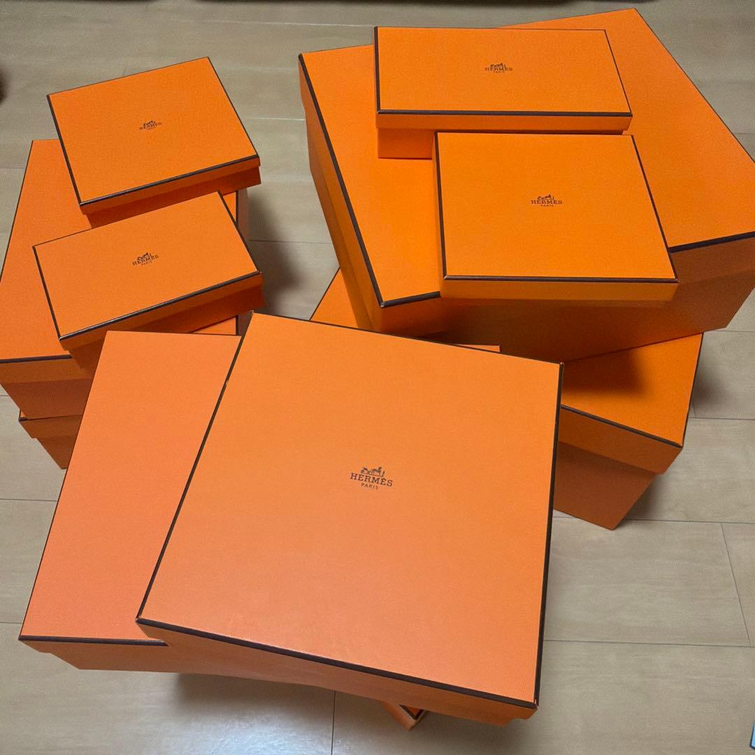 HERMES エルメス　オレンジボックス　箱のみ
