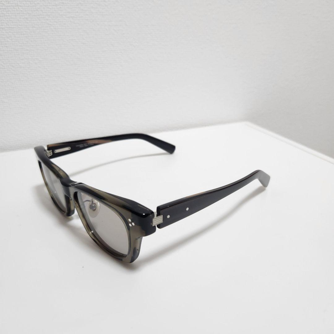 【美品】ユナイテッドアローズ×Zoffコラボ サングラス　黒緑ケース&クロス付