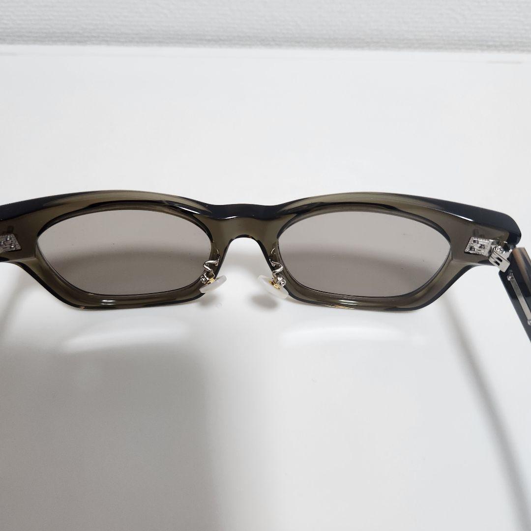 【美品】ユナイテッドアローズ×Zoffコラボ サングラス　黒緑ケース&クロス付