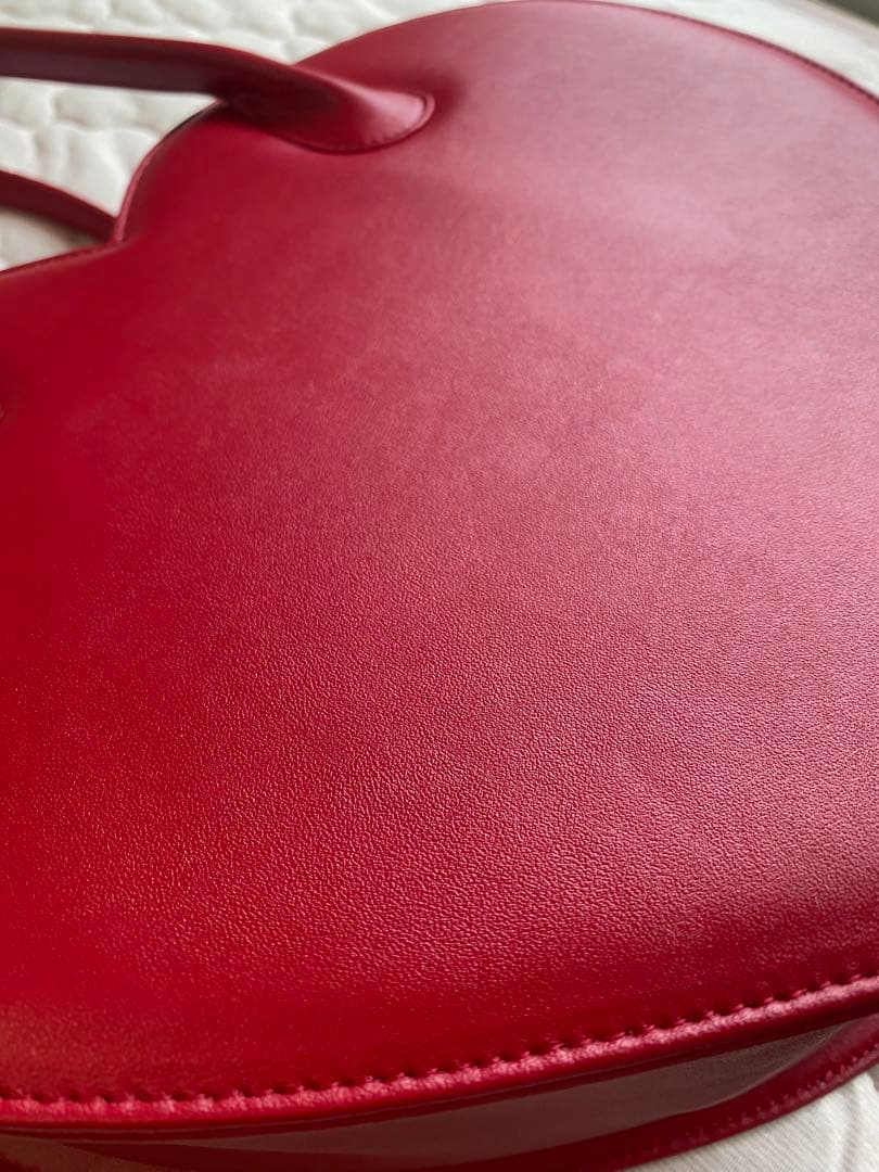 MILK ハートバッグ 赤