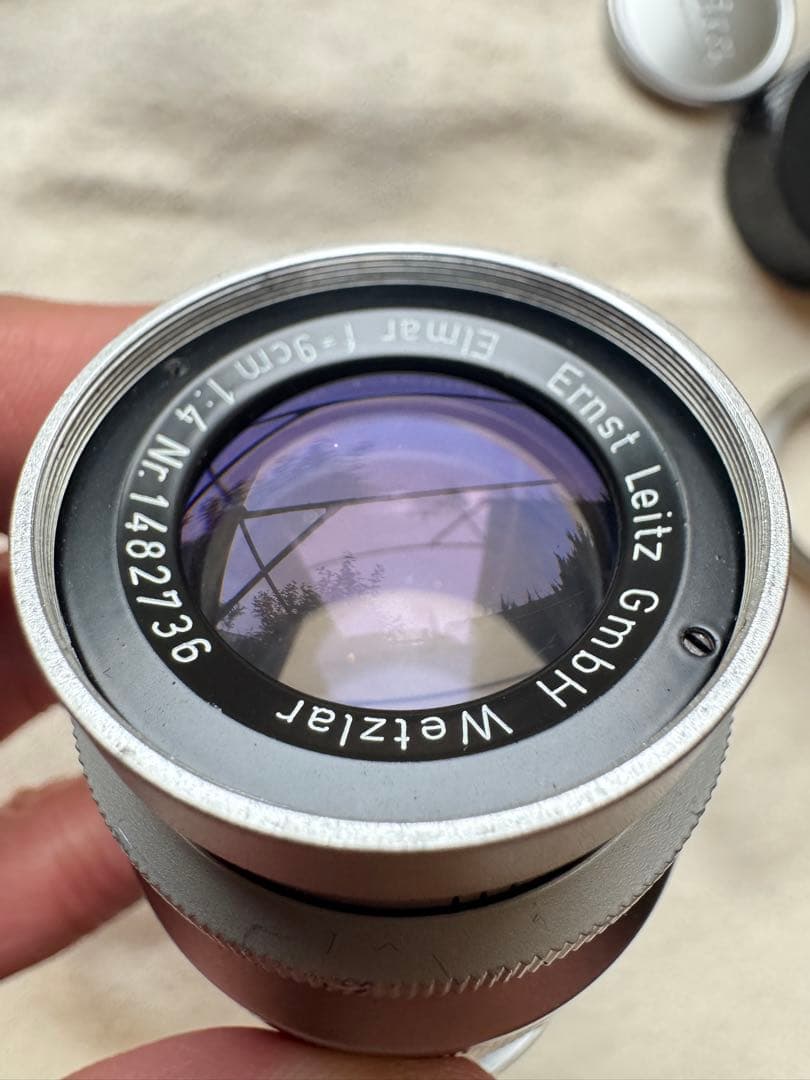 ライカ エルマー90mm f4 Lマウント　Leica Elmar