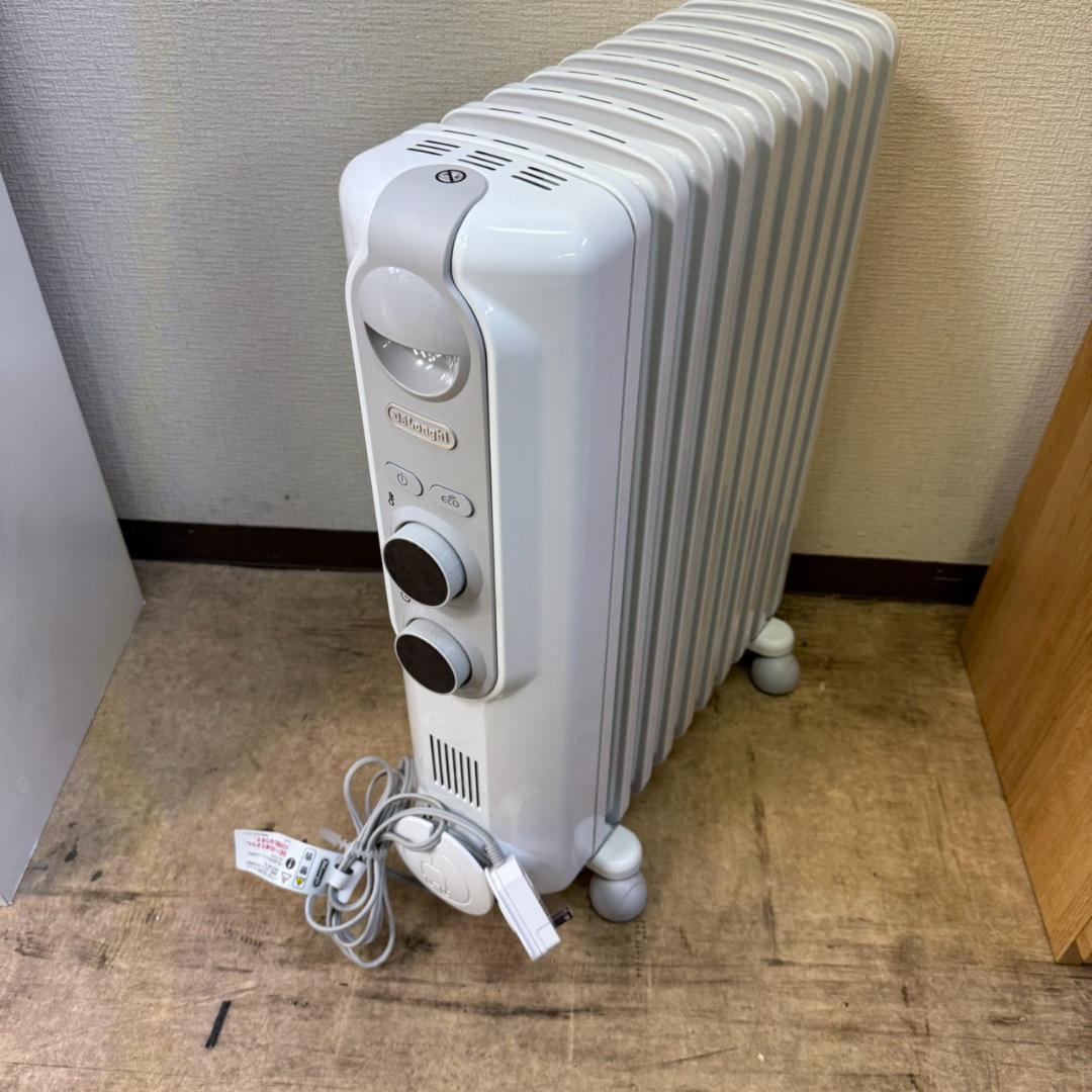 ★デロンギ　アミカルドオイルヒーター　ECOモード　RHJ35M1015-LG