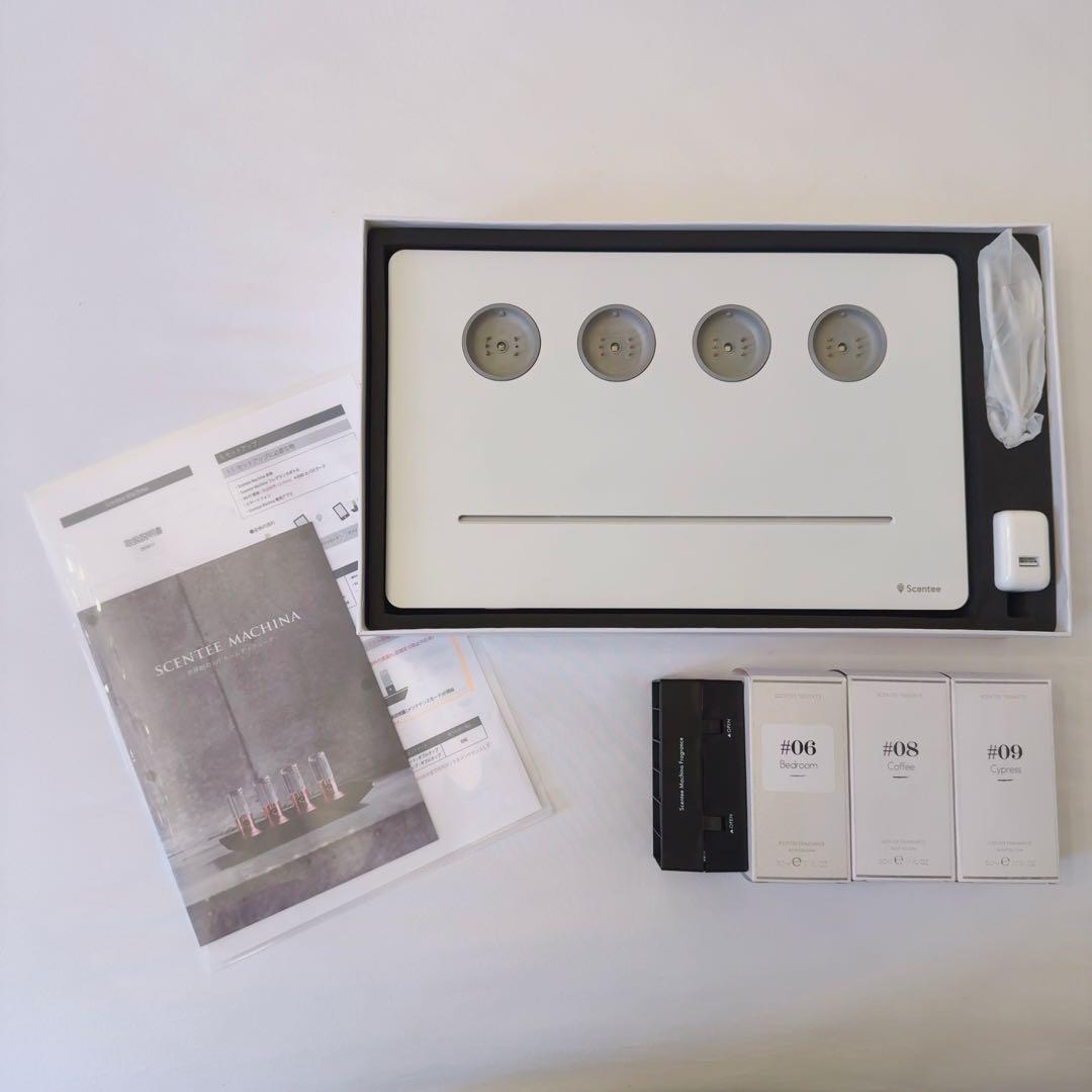 Scentee Machina スマートルームディフューザーアロマ家電