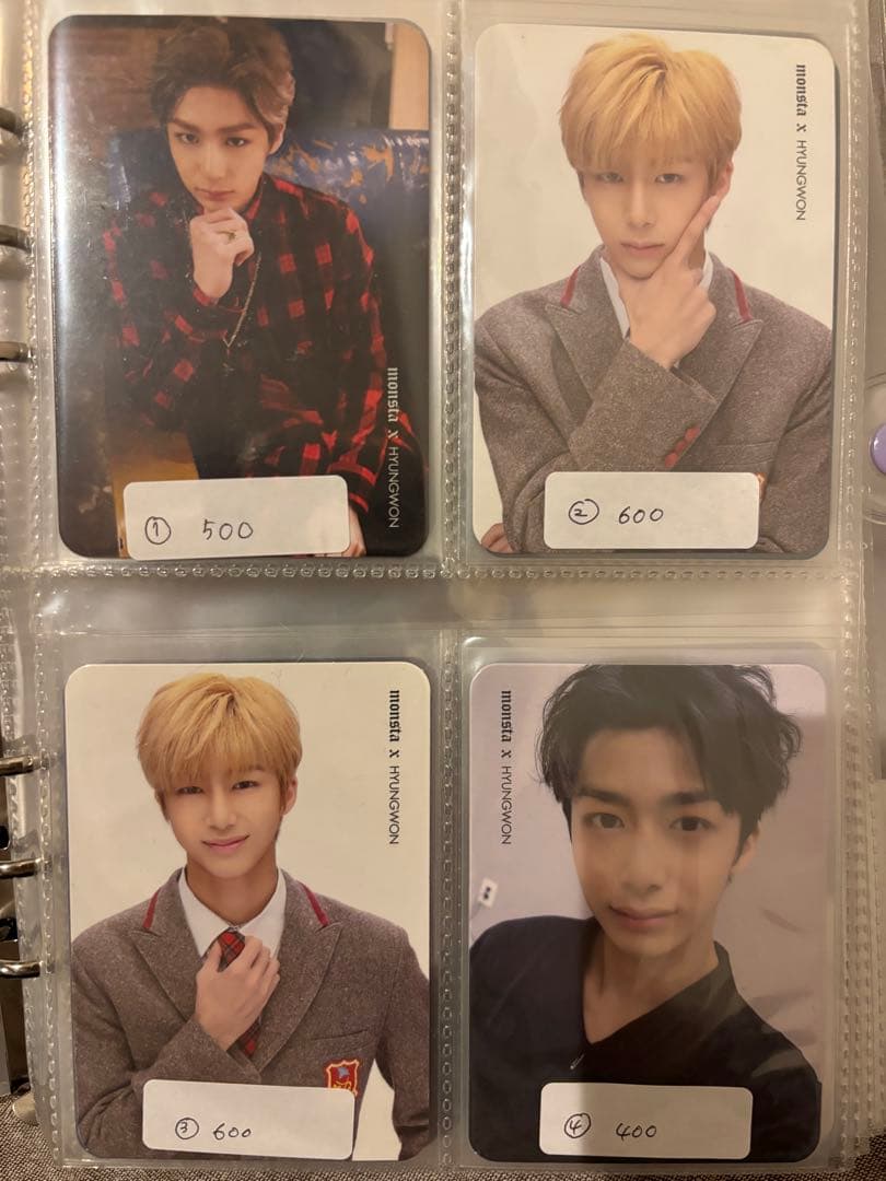 ヒョンウォン　トレカセット