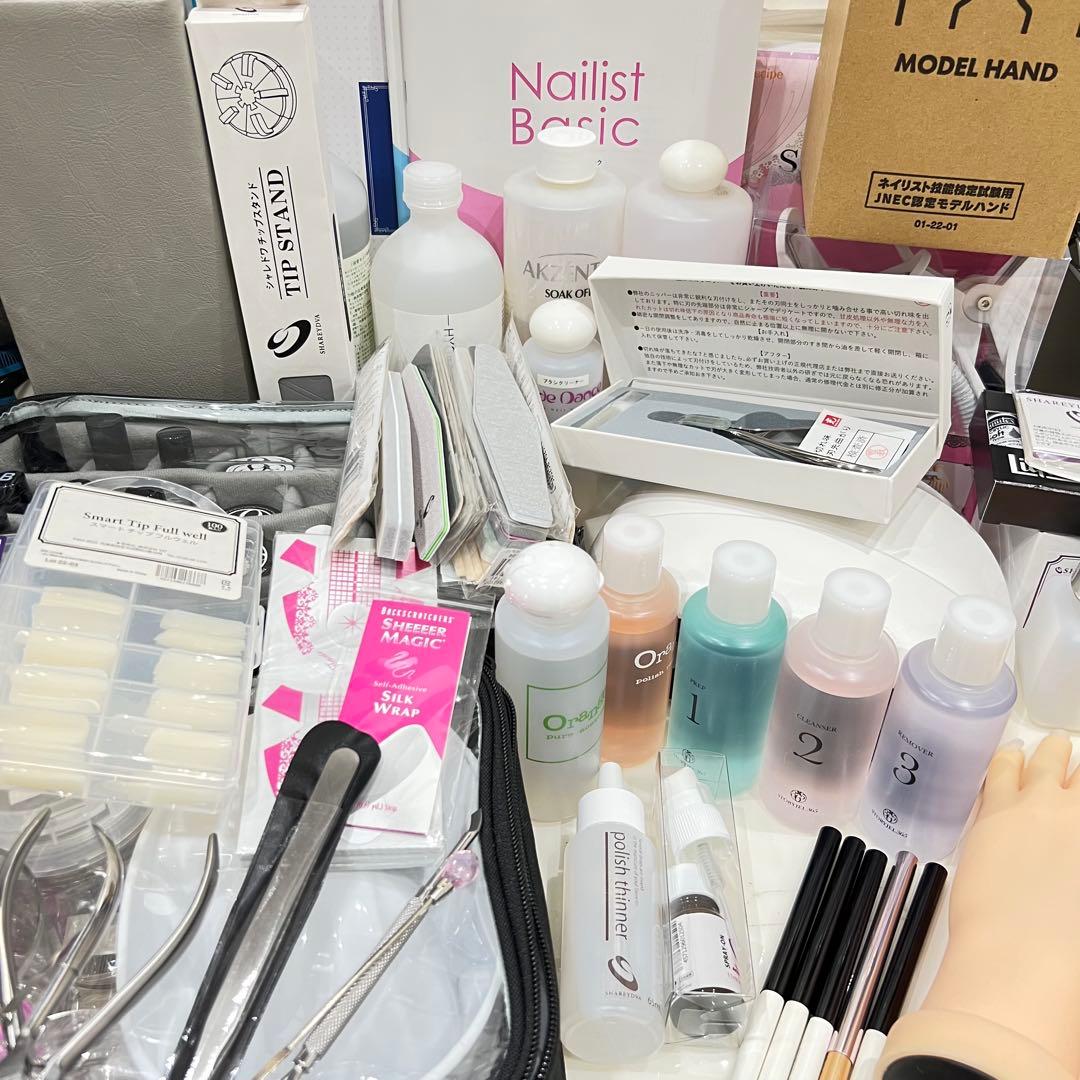 ◆ ネイリストセット◆ヒューマンアカデミー通信講座(ジェル検定)ストーリージェル