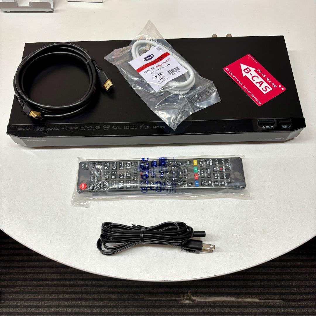 【完動品・付属品セット】パナソニック ブルーレイレコーダー DMR-BRS500