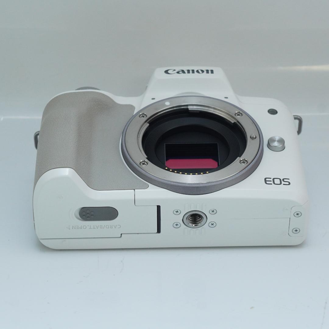 スマホ転送機能付♪キヤノン EOS Kiss M2 ホワイト