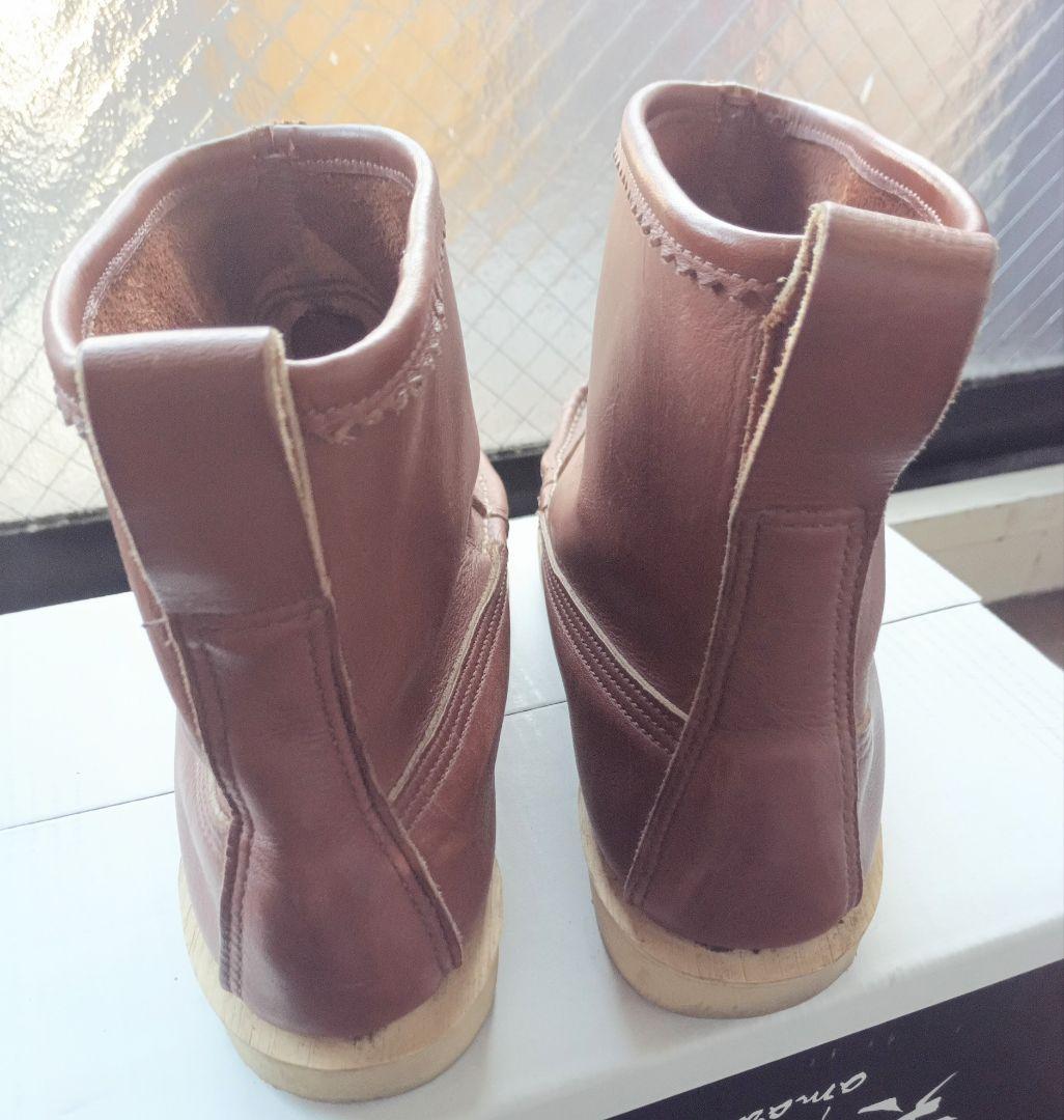 ラッセルモカシン　ブラウンレザーブーツ