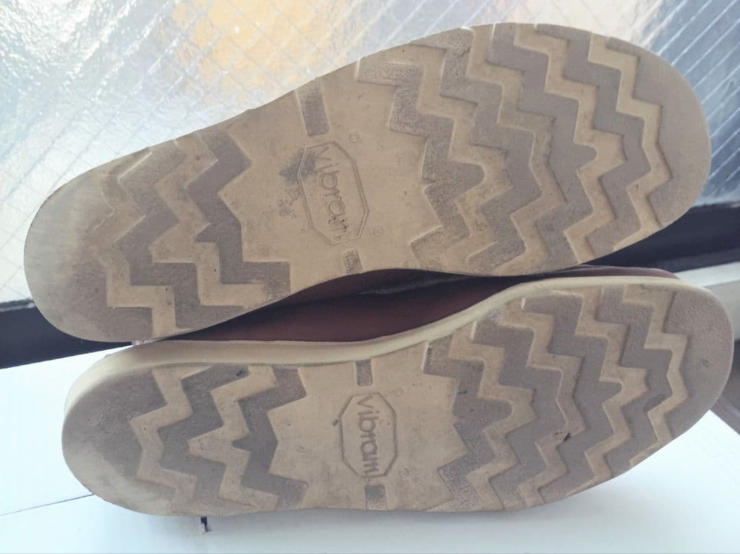 ラッセルモカシン　ブラウンレザーブーツ