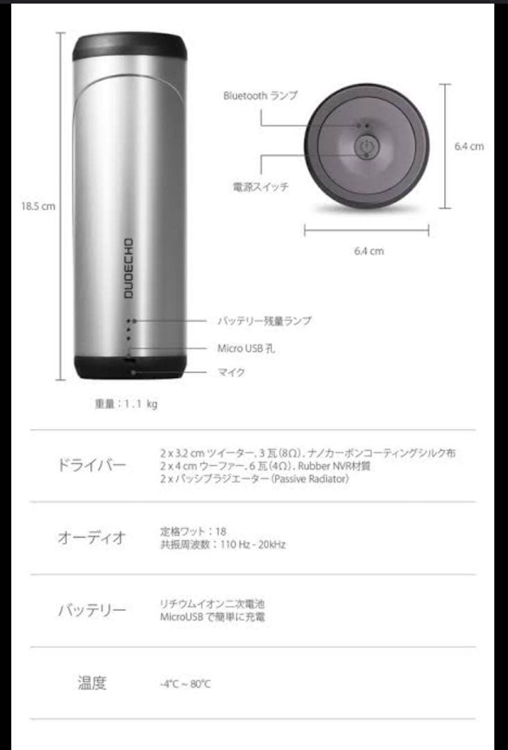 DUCECHO Bluetooth 新品未開封