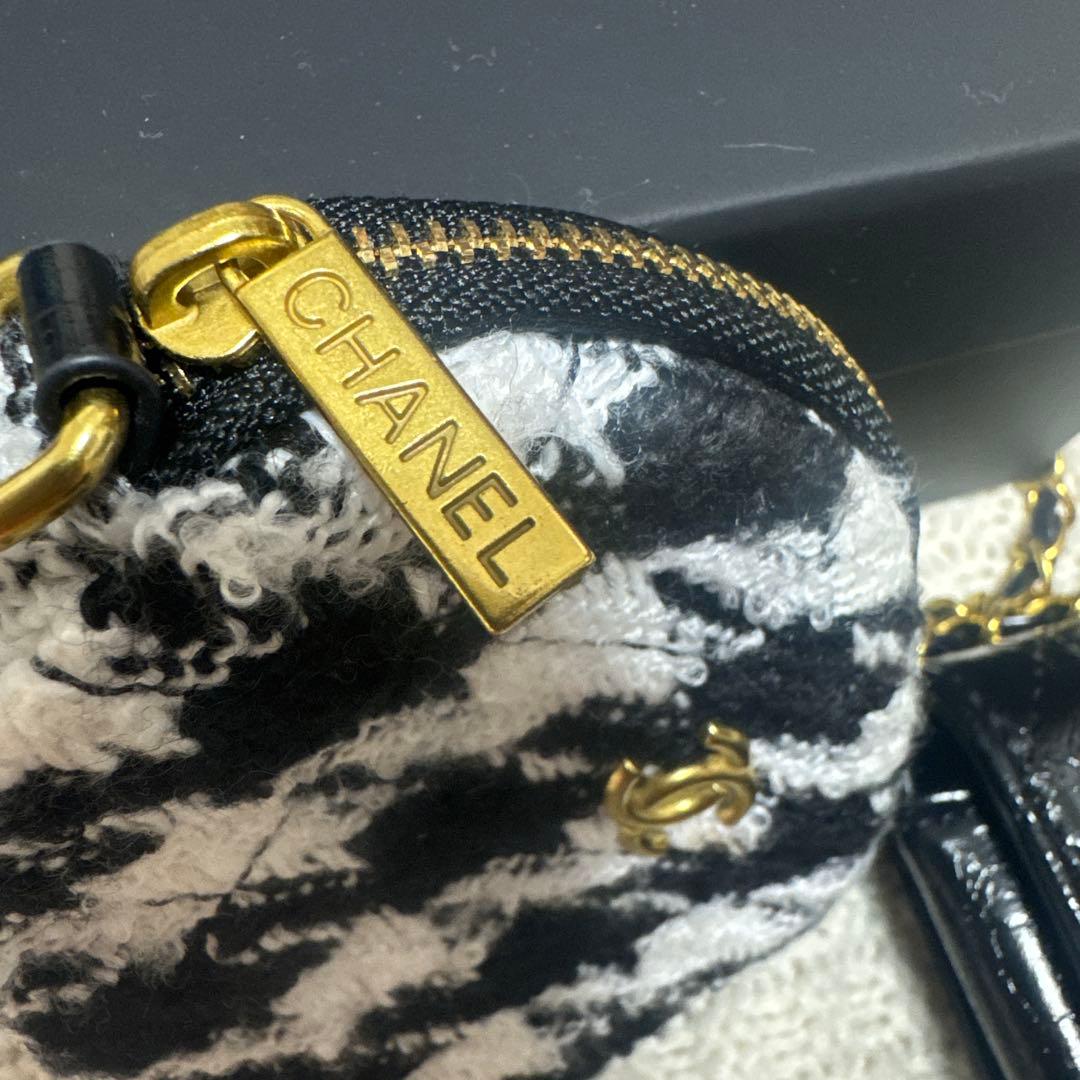非売品 シャネル ノベルティ スマホポーチ ミニバッグ 斜め掛け
