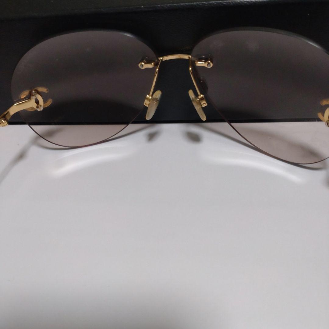 CHANEL ヴィンテージ　ブラウンサングラス