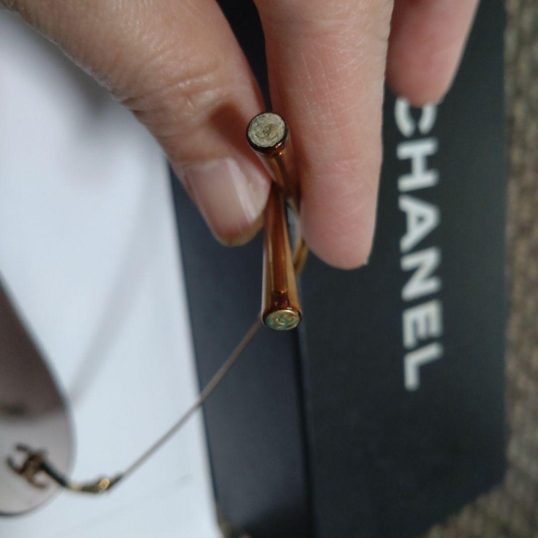 CHANEL ヴィンテージ　ブラウンサングラス