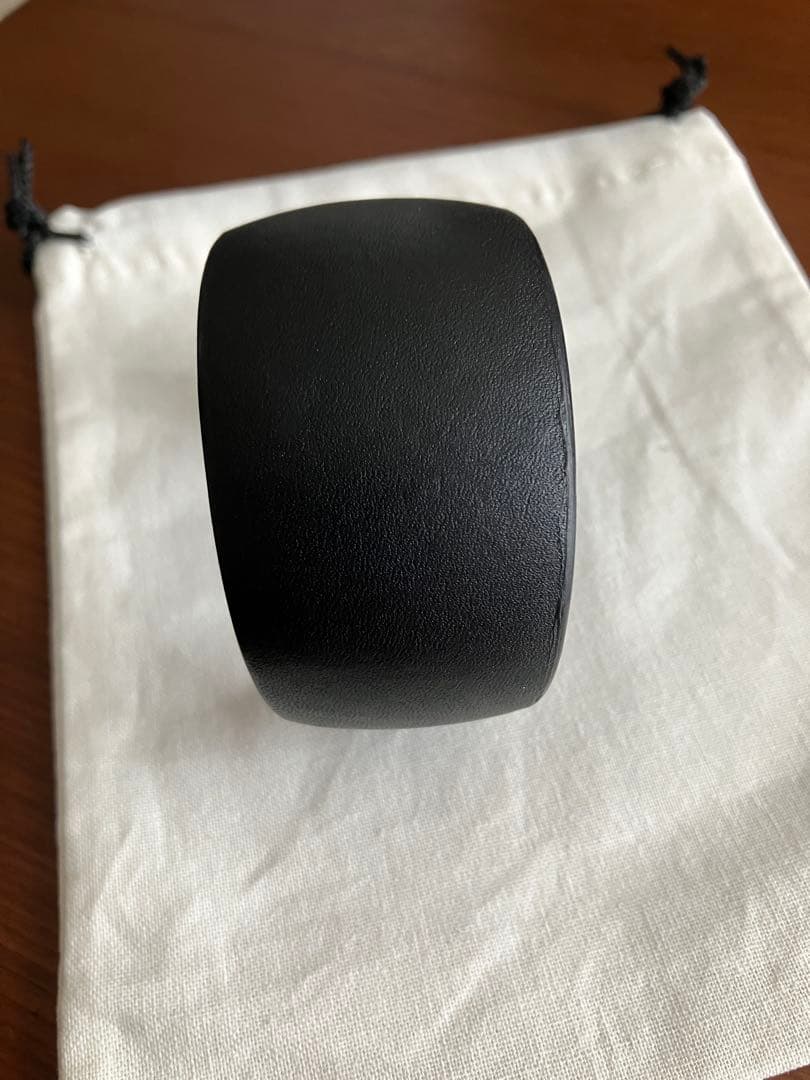 最終値下 ISAAC REINA CURVED COATED BRACELET黒