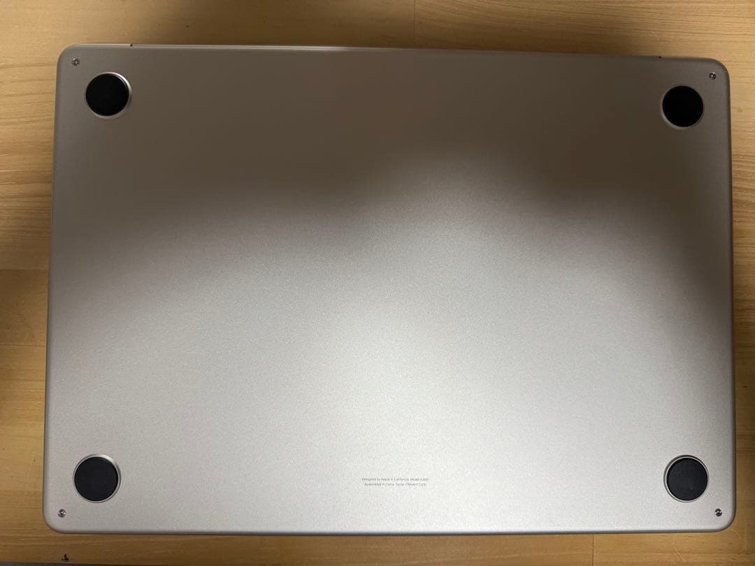 k*k様 MacBookAir M2 13inch 8/8Core SSD1TB