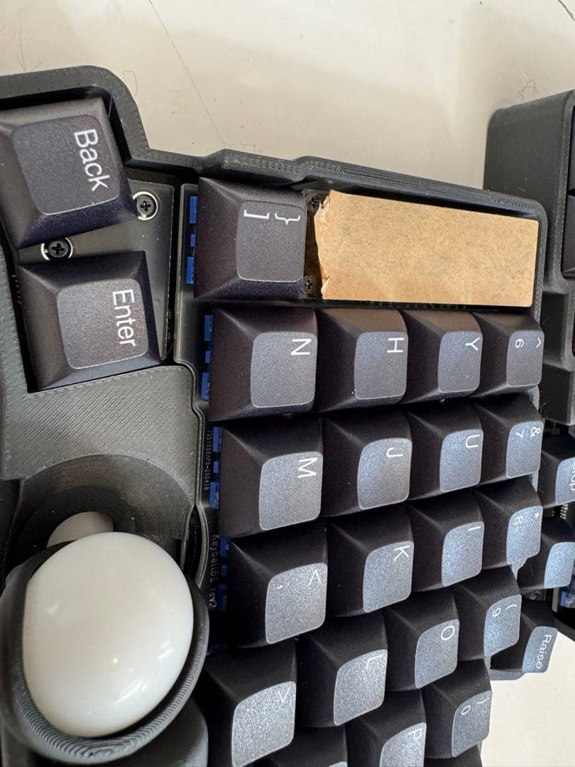 【新品】keyball61 完成品、メインスイッチ、メインキーキャップなし