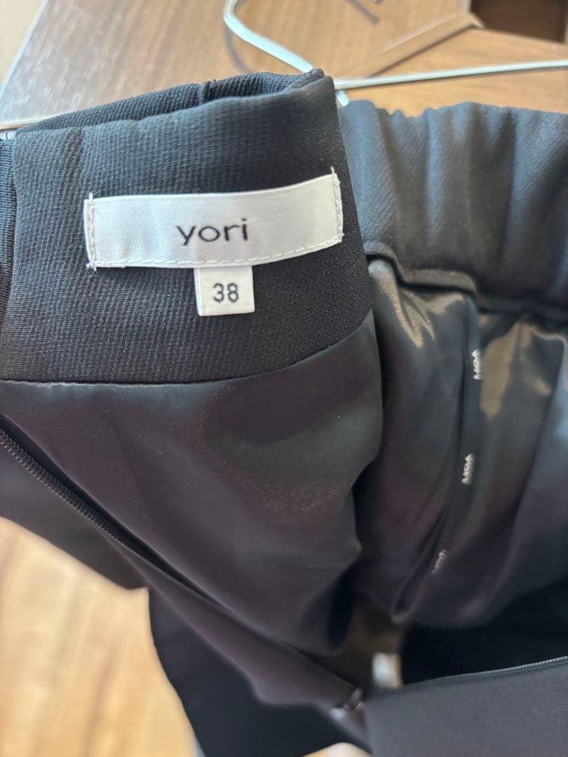 milk⭐︎yori 38 トリプルクロスショートパンツ　ブラック