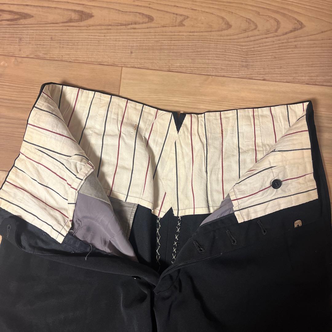 50s 60s スラックス ボタンフライ Vスリット ヴィンテージ