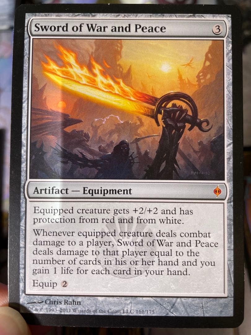 MTG 火と氷の剣/饗宴と飢餓の剣　他装備カードセット