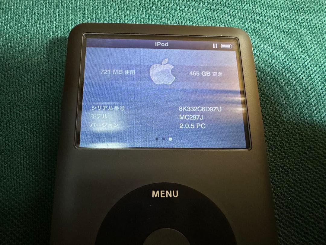 きれいなiPod Classic 7世代　iFLASH SD 512GB
