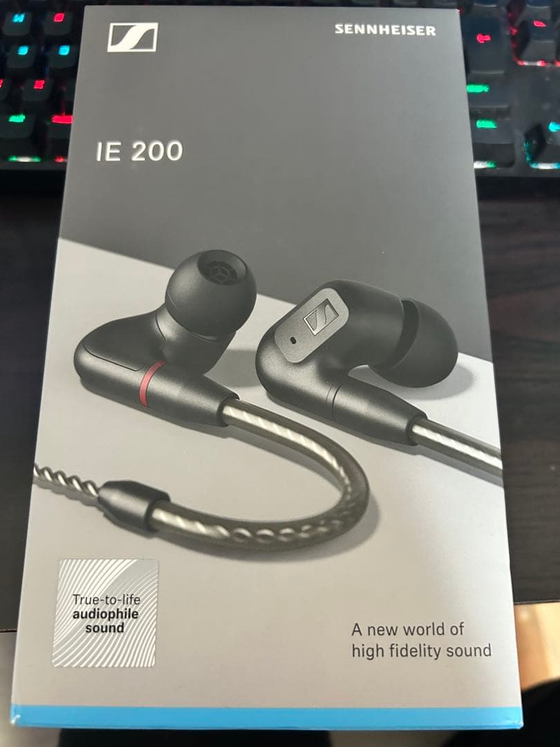 Sennheiser IE 200 有線イヤホン　4.4mm付き