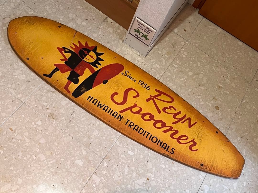 Reyn Spooner レインスプーナーサインボード アロハ　ハワイ好きな方へ