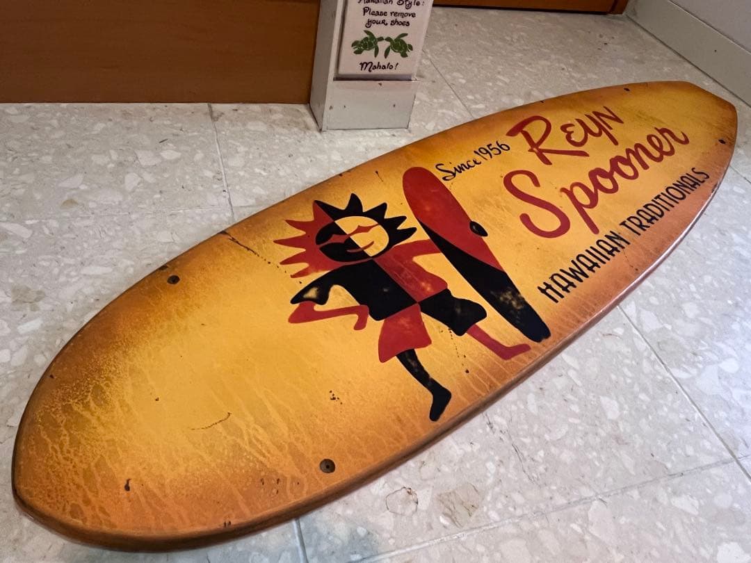 Reyn Spooner レインスプーナーサインボード アロハ　ハワイ好きな方へ