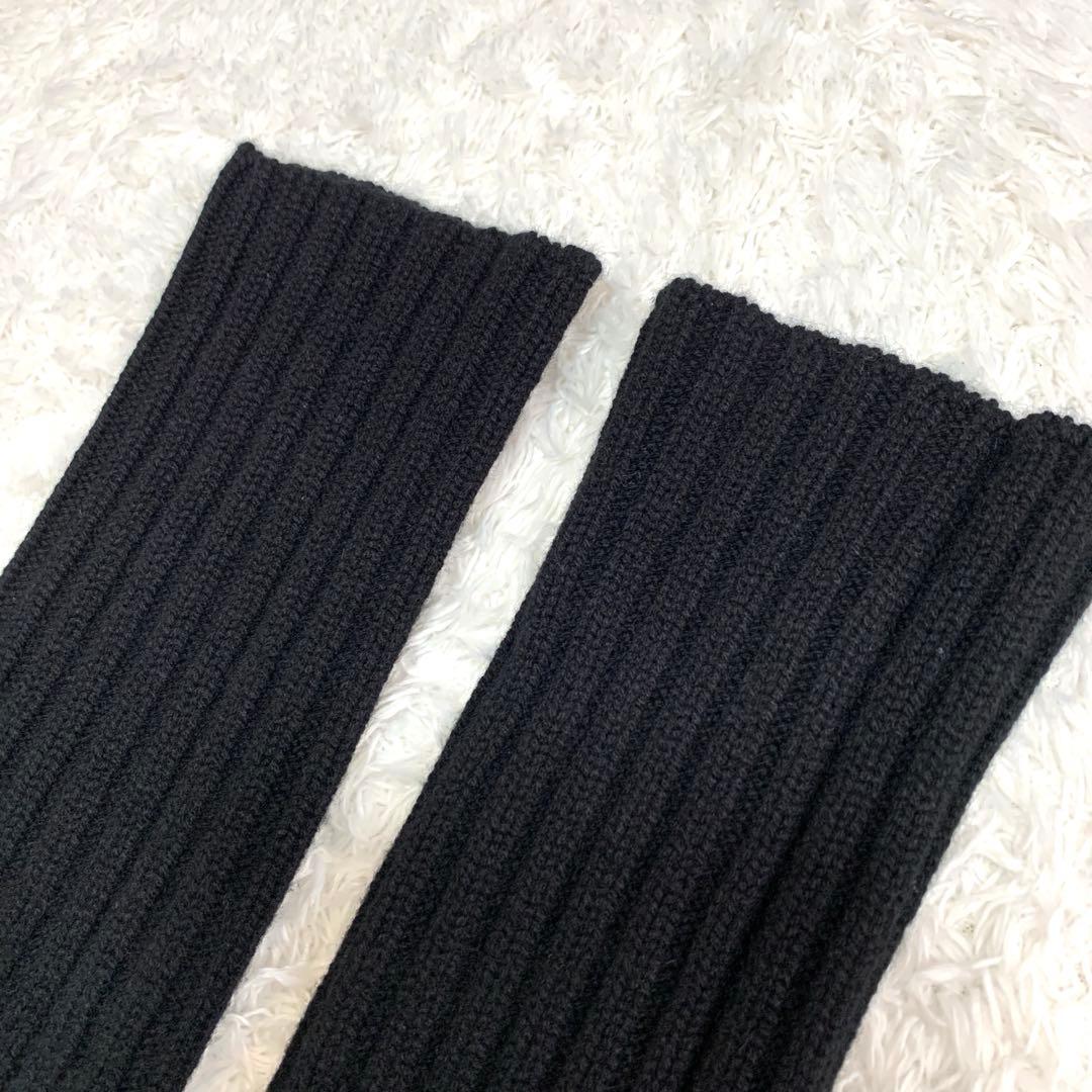 極美品 ✨ドゥーズィエムクラス カシミヤ アームウォーマー 手袋 ブラック