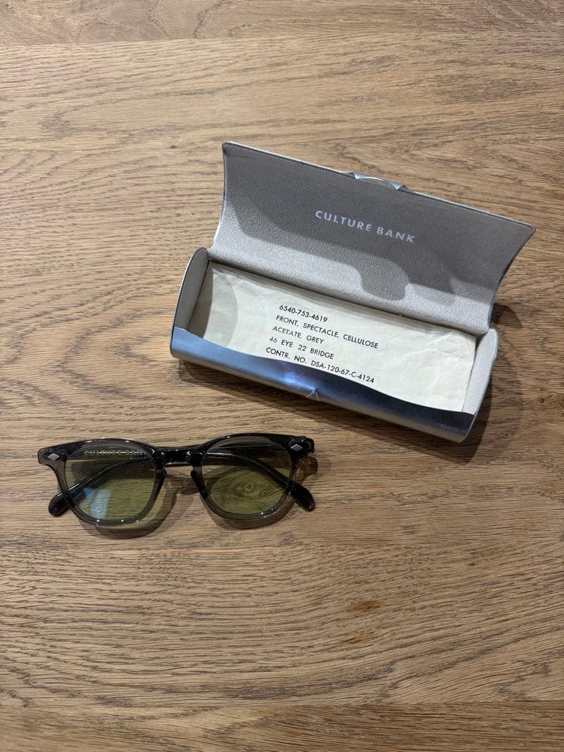 CULTURE BANK（カルチャーバンク） サングラス 46-22