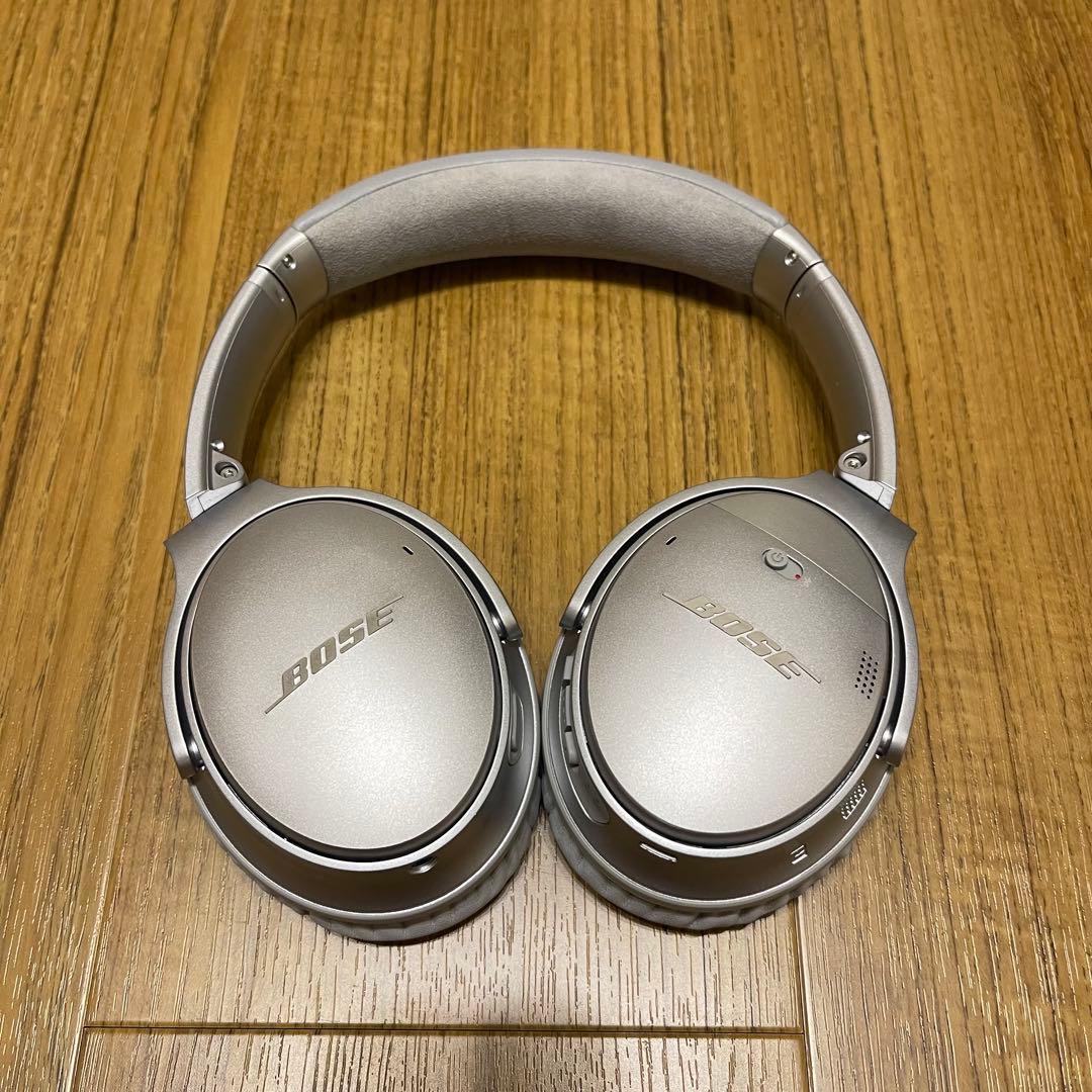 美品！BOSE QUIETCOMFORT35 ll シルバー ヘッドホン