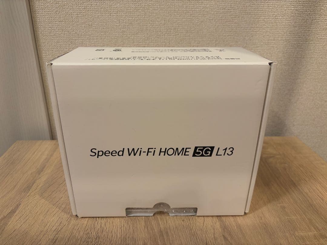 Speed Wi-Fi  5G L13 本体 残債無し