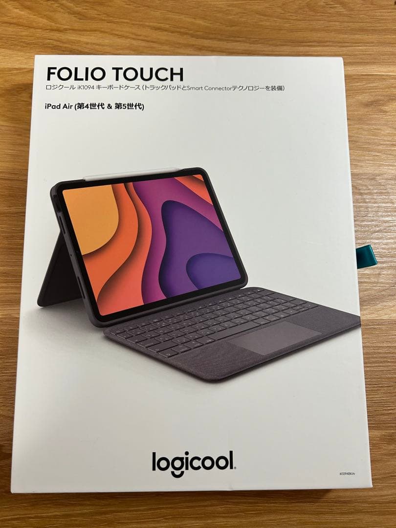 Logicool Folio Touch iPad Air用キーボードカバー