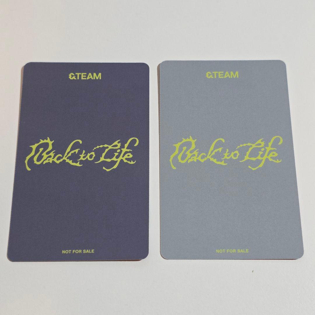 &TEAM Back to life ラキドロ 手書きデコ トレカ K