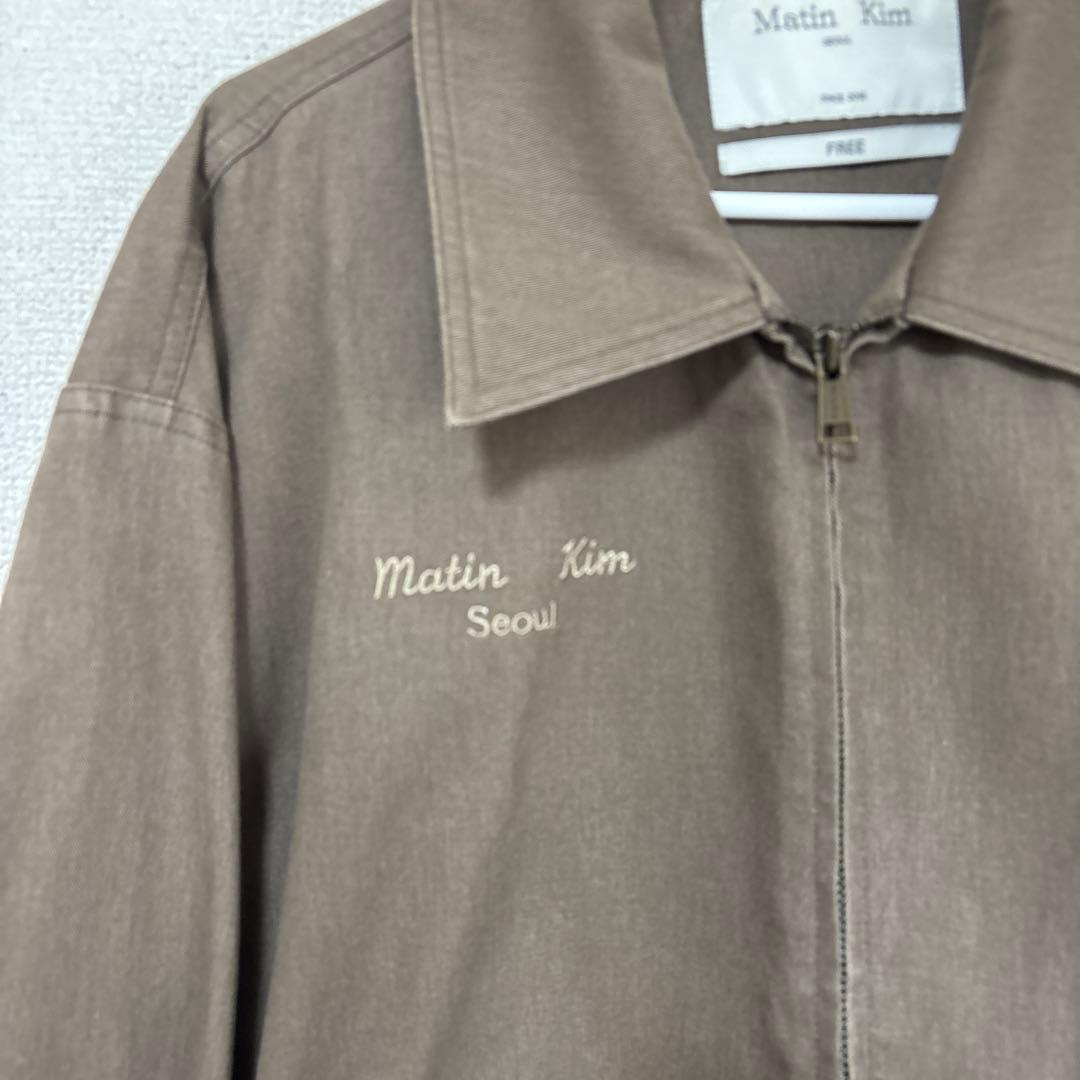 Matin Kim ブラウン ジャンパー FREE